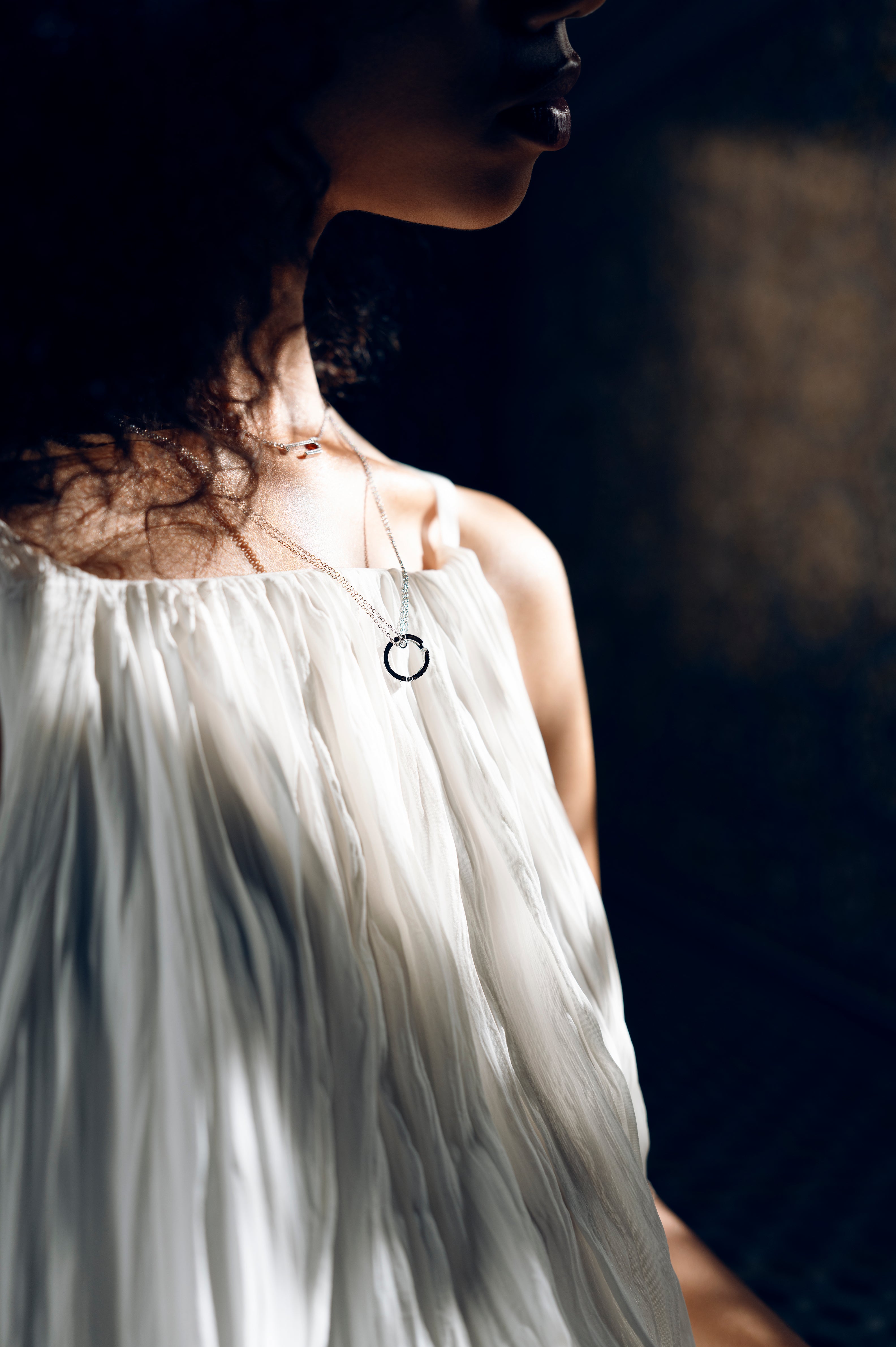 ROOTS MUSE DUET ACCENT NECKLACE