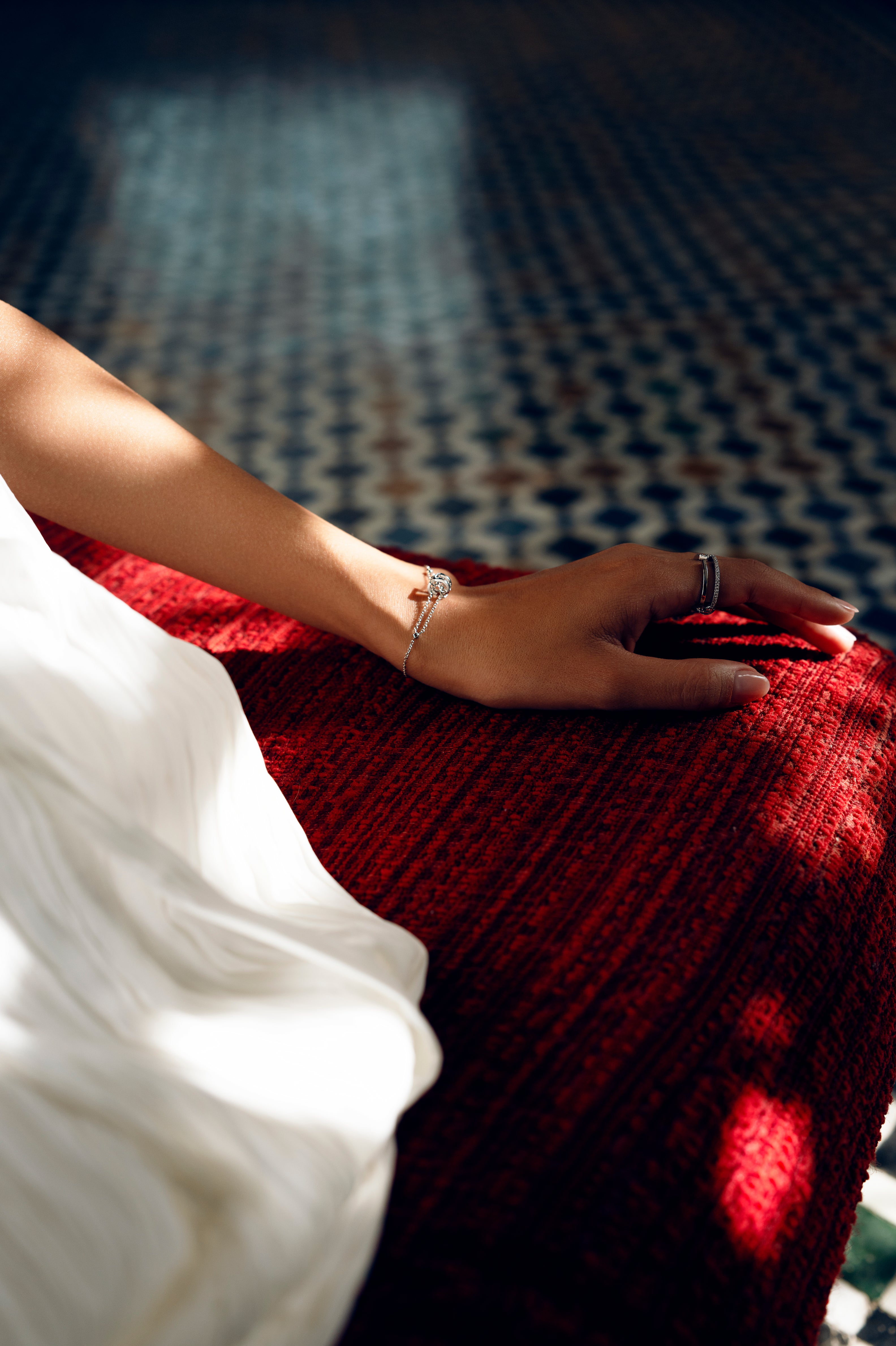 ROOTS MUSE DUET BRACELET - HALF PAVÉ