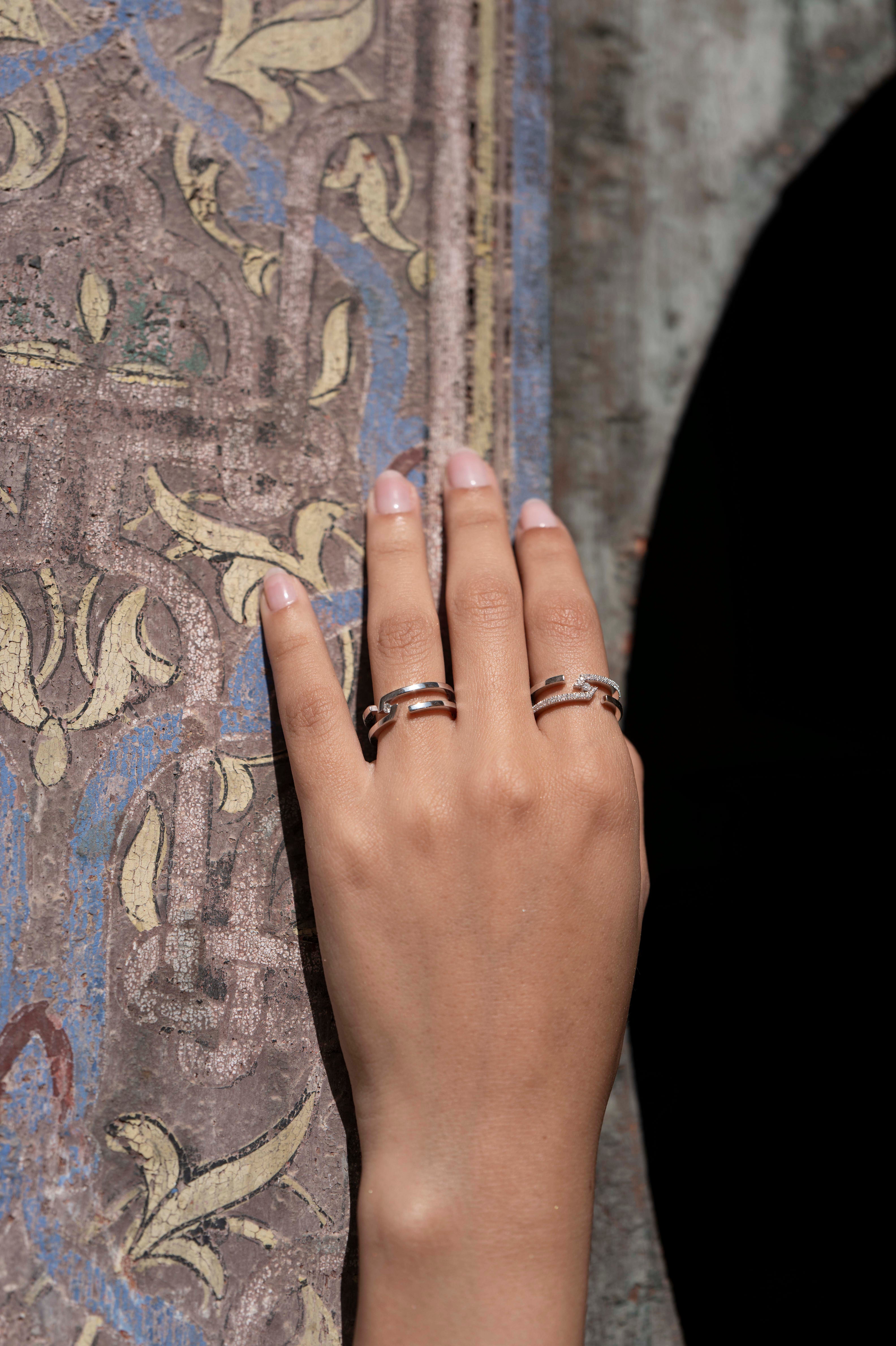 ROOTS MUSE DUET ACCENT RING - S